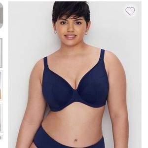 Elomi Bikini Swim Top Plunge 38L NWT